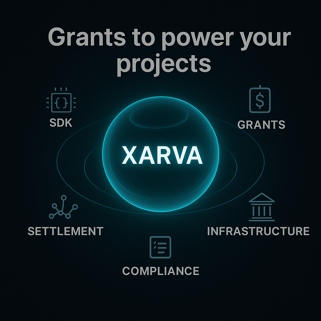 Xarva grants orbiting around compliance-native Layer-1 settlement